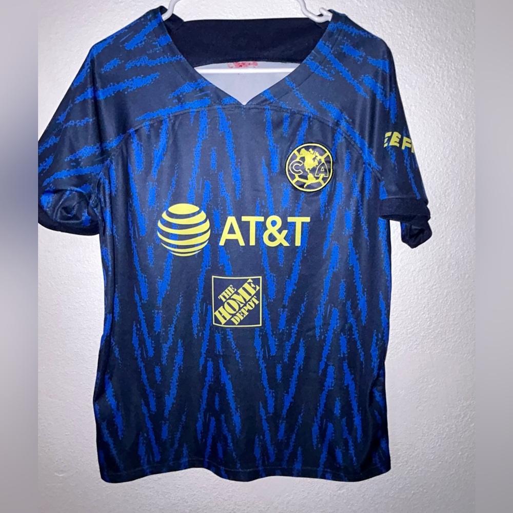 Undercover Kids Navy and Yellow Jersey